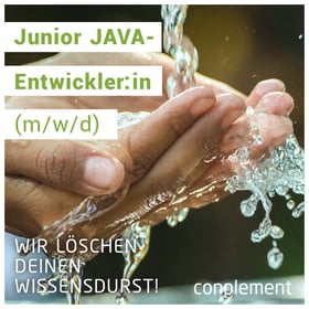 Junior Java-Entwickler:in gesucht