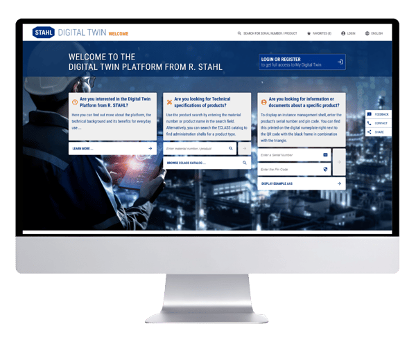 Mockup twinportal R. STAHL