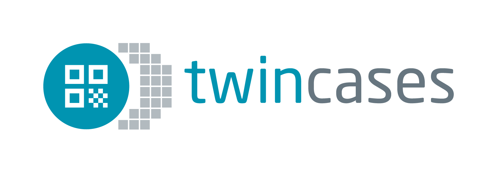 twincases logo Kreis mit Schatten