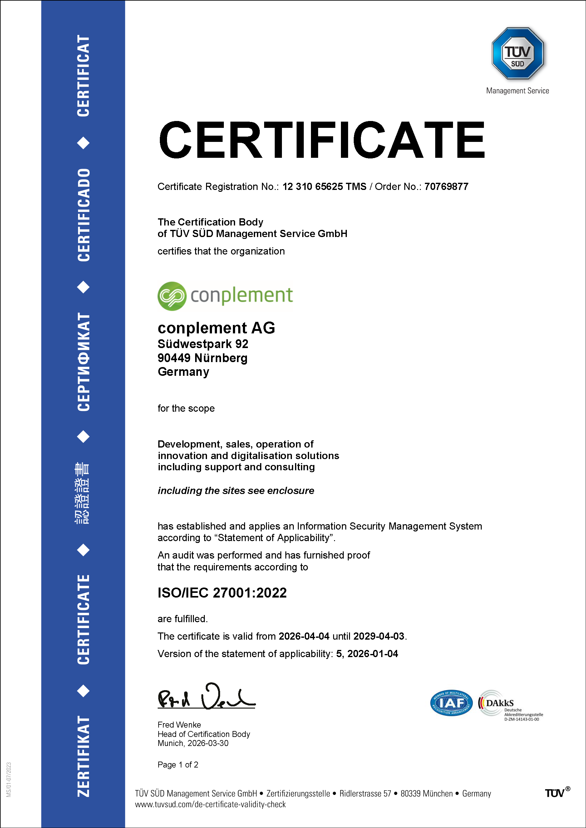 NEU EN Zertifikat ISO27001_2022_EN_2026_2029_Seite_1